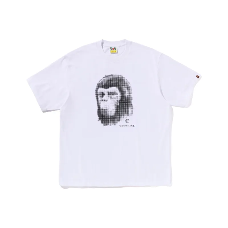 Bape Pixel Comic Ape Head Relaxed Fit Tee-4