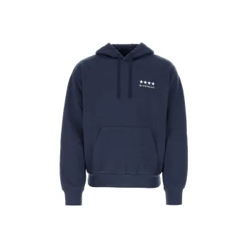 Givenchy Logo Embroidered Drawstring Hoodie