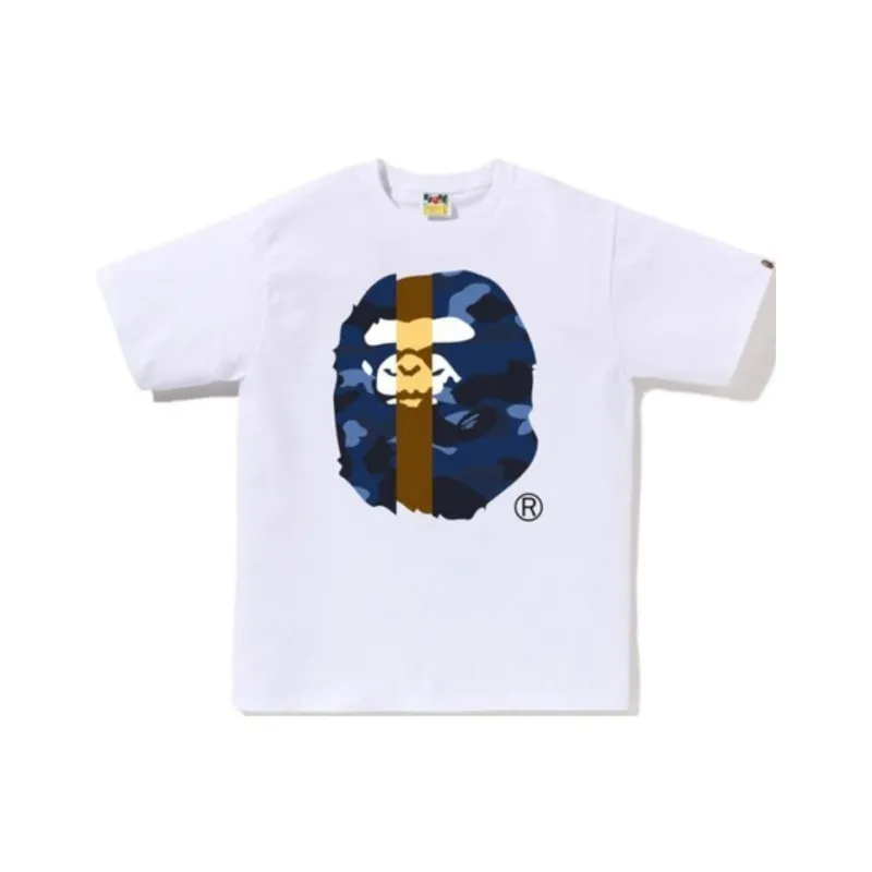 A BATHING APE Color Camo Transform Big Ape Head Tee-2