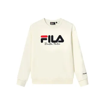 FILA Sweatshirt Unisex Latex White
