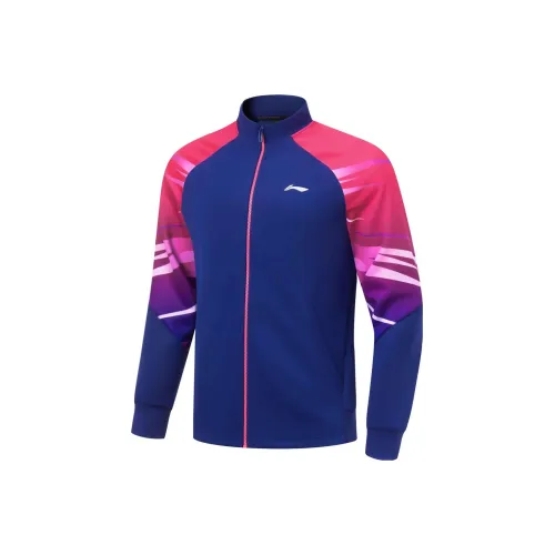 LiNing Table Tennis Series Sweatshirt Unisex Shadow Purple Blue