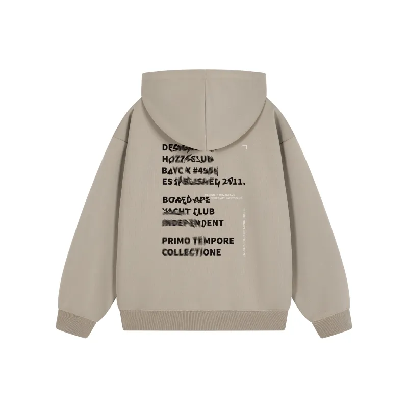 HOZZS x WULIAOYUAN LIANMINGKUAN Hooded Fleece Lined Hoodies & Sweatshirts Unisex-24