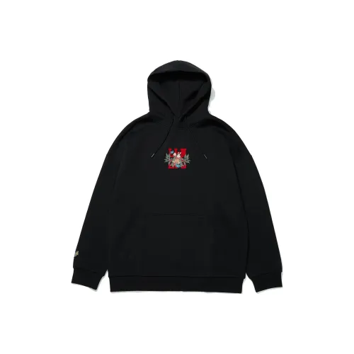 LiNing Sports Trendy Collection Year Of The authentic 'Day By Day Gold Accumulates' Collection Sweatshirt Unisex Black
