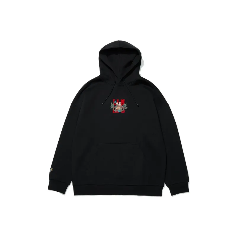 LiNing Sports Trendy Collection Year Of The Rabbit 'Day By Day Gold Accumulates' Collection Sweatshirt Unisex Black-0