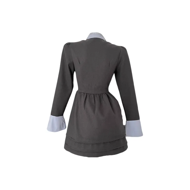 MTHE Long Sleeved Dress Women's Gray-1