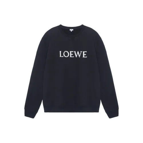 LOEWE SS23 Sweatshirts Men Black