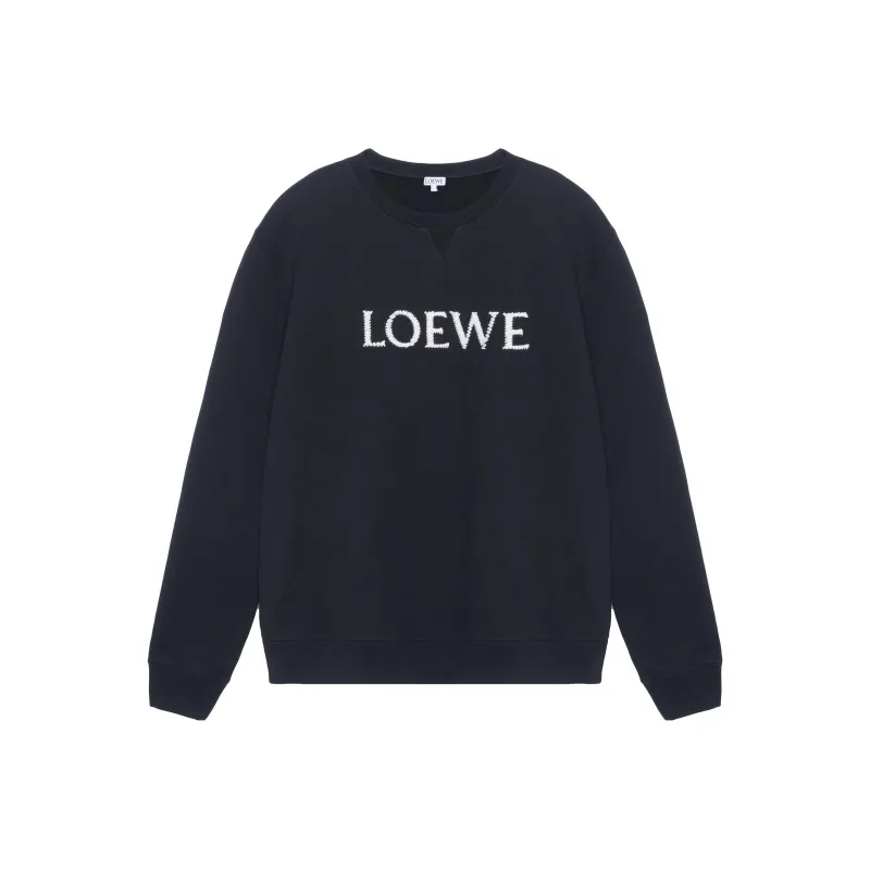 LOEWE SS23 Sweatshirts Men Black-0