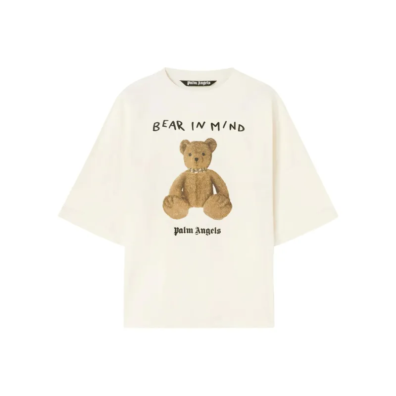 PALM ANGELS Bear In Mind T Shirt-0