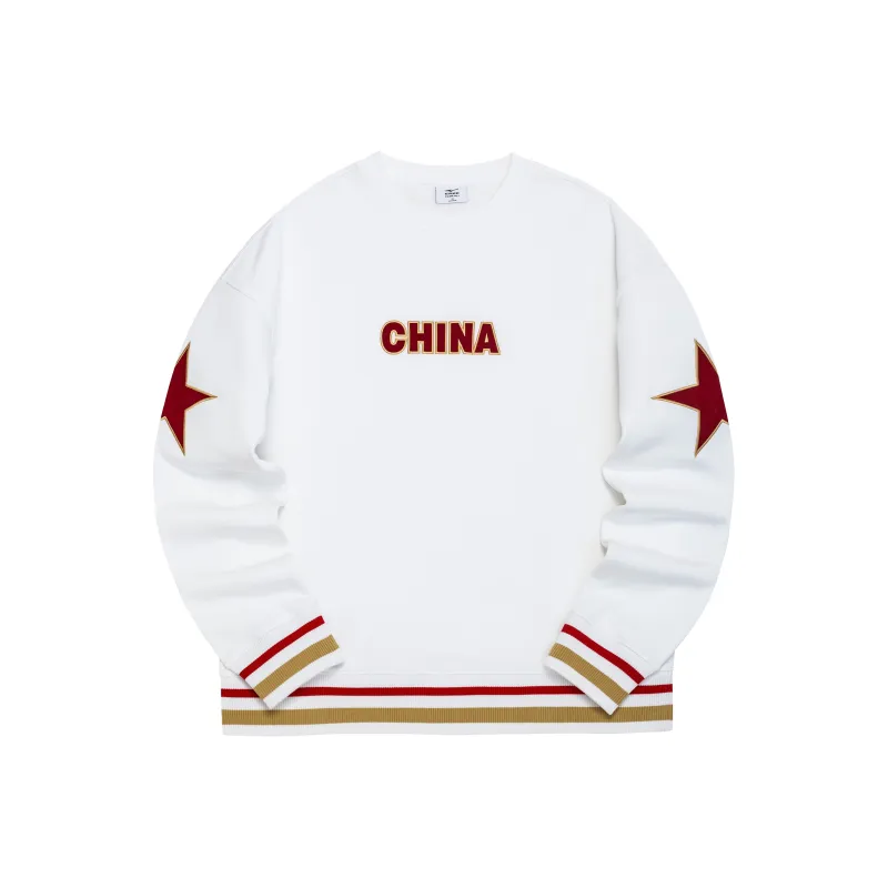 Erke Sweatshirts Unisex True White-0