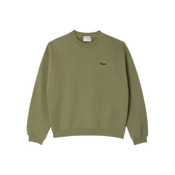 LACOSTE Badge Fleece Sweatshirt