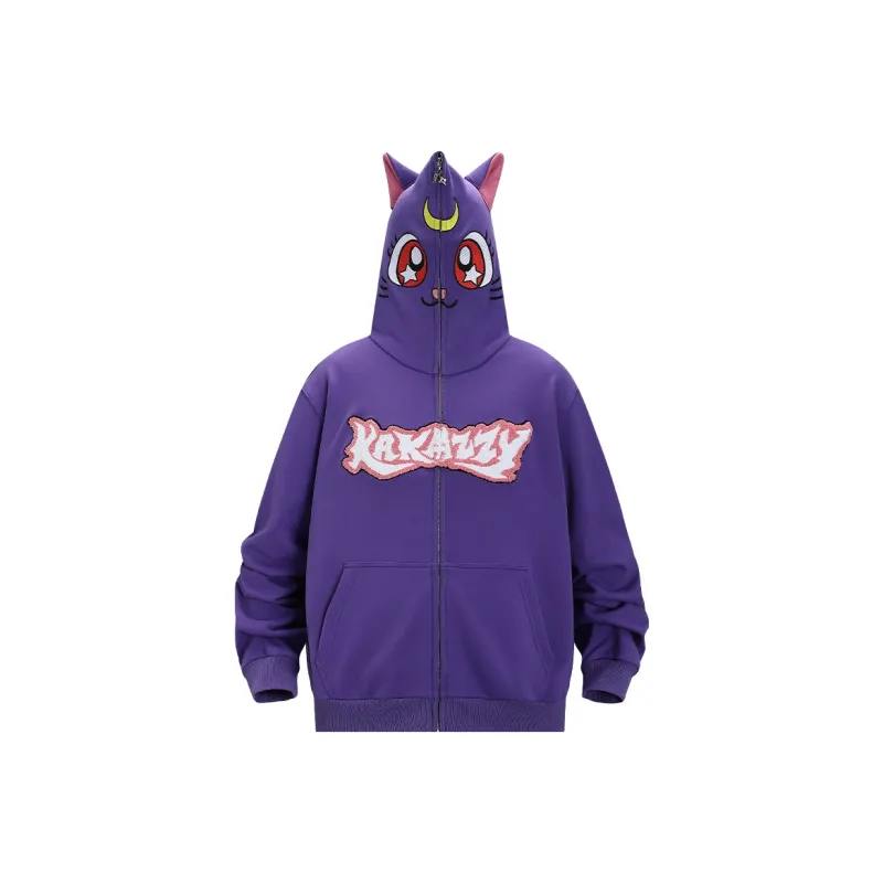 KAKAZZY Sweatshirts Unisex Purple-0