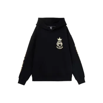 TCH Sweatshirts Unisex Black Base Gold Logo
