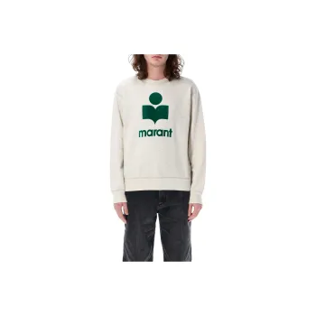 ISABEL MARANT Mikoy Flocked logo Sweatshirt