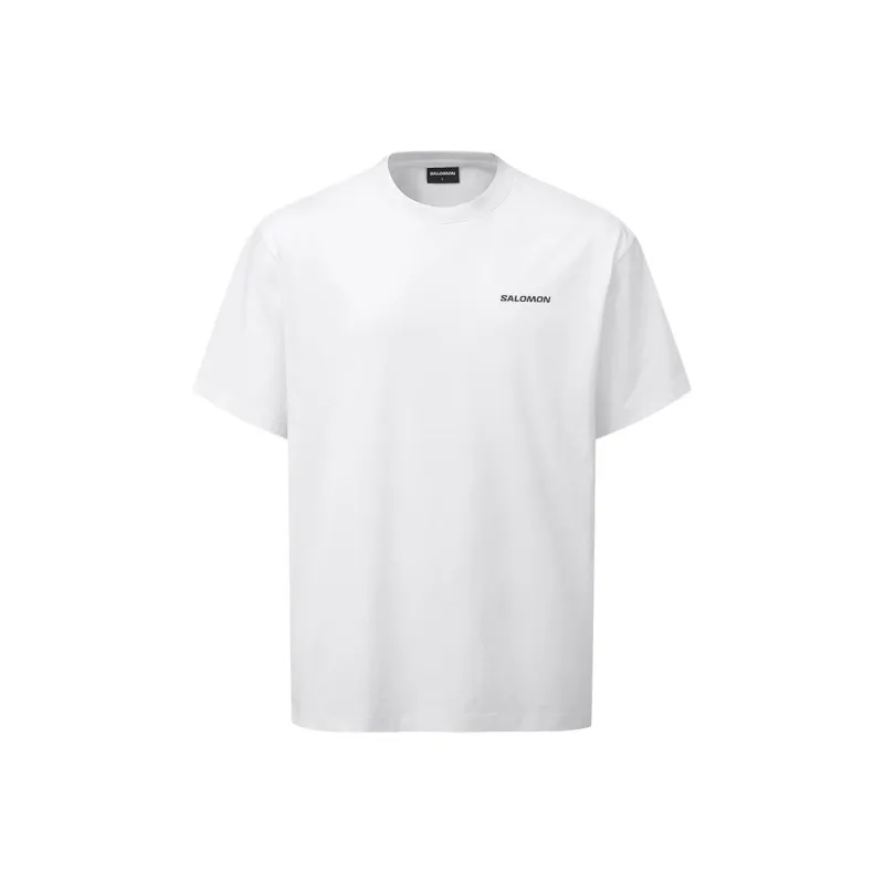 SALOMON UNI T Shirt Unisex White-0