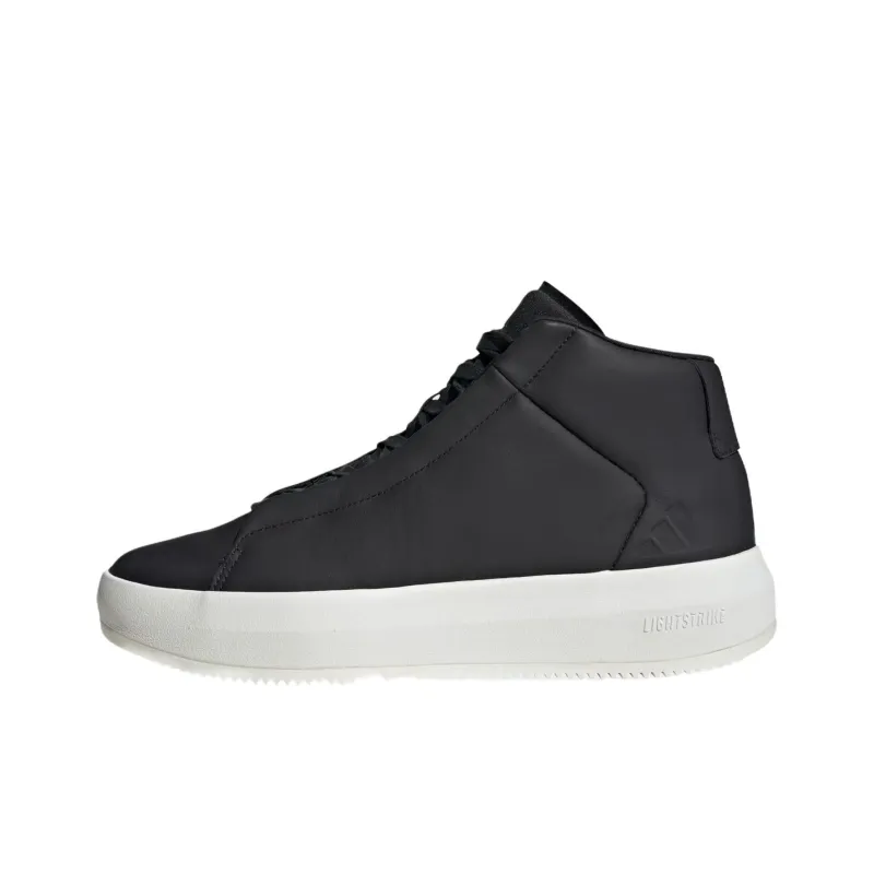 Adidas ACESMASH Anti Slip Wear Resistant Mid Top Casual Shoes Unisex Black-0