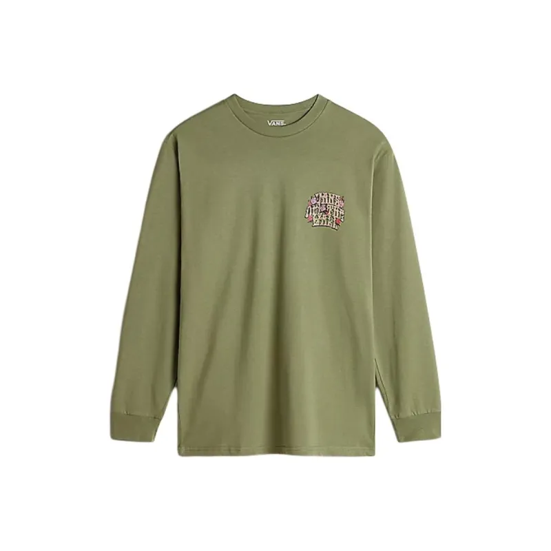 Vans Checking Out T-Shirt Men Green-0