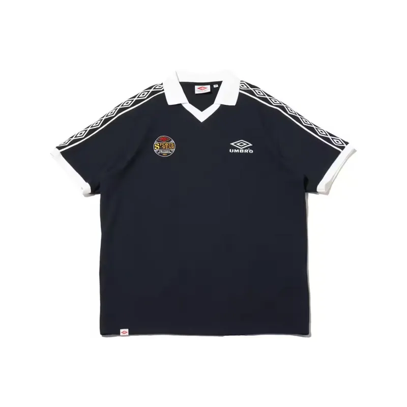 Umbro WAFFLE FABRIC SHORT T-Shirt Unisex Marine Blue-0