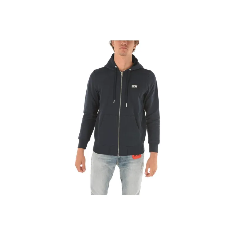 DIESEL Sweatshirts Men Blue-0