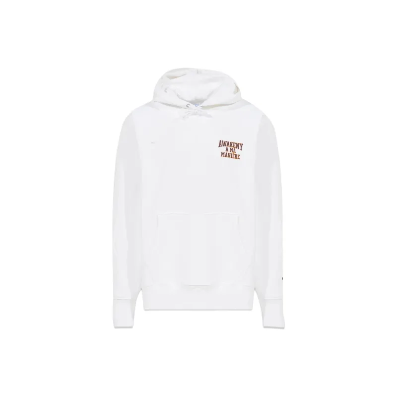 Awake NY x Champion Sweatshirt Men's White-0