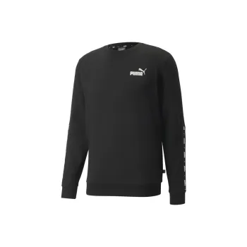 PUMA Ess Tape Crew Sweatshirts Men Black