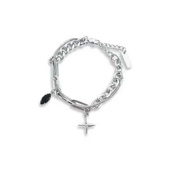 LuluCanaan Titanium Steel Bracelets Unisex