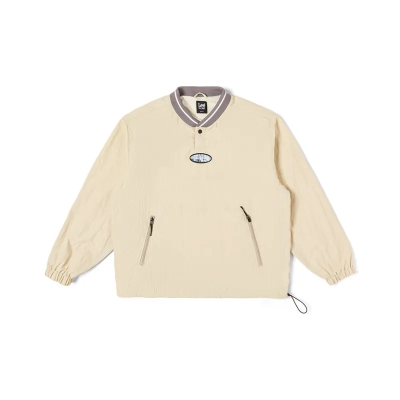 Lee FW23 Sweatshirt Unisex Beige Yellow-0