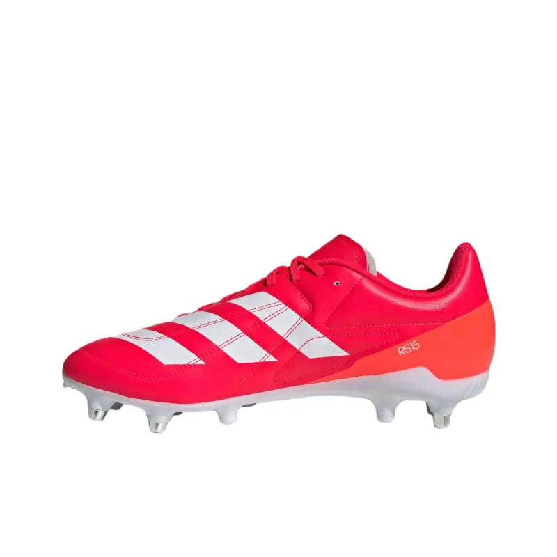 Adidas RS15 Anti Slip Wear Resistant Soccer Shoes Unisex Red-2