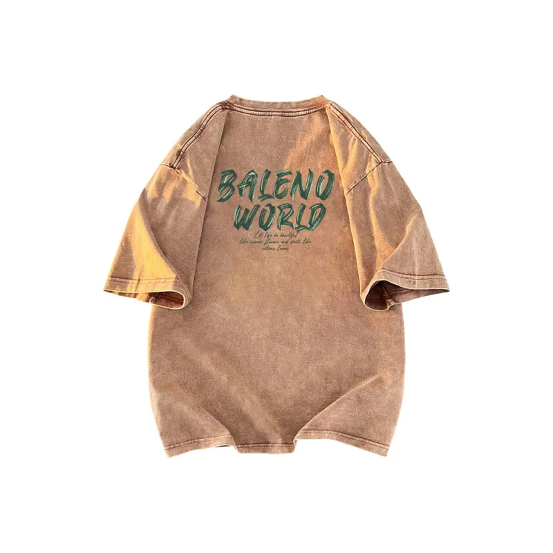 BALENO Short Sleeved T Shirts Unisex-9