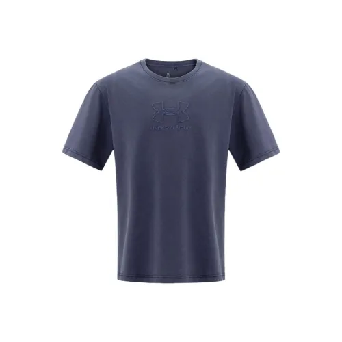 Under Armour SS25 T Shirt Unisex Purple