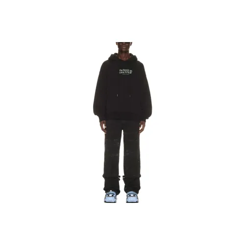 OFF-WHITE Best Ideas Slogan-print Cotton Hoodie