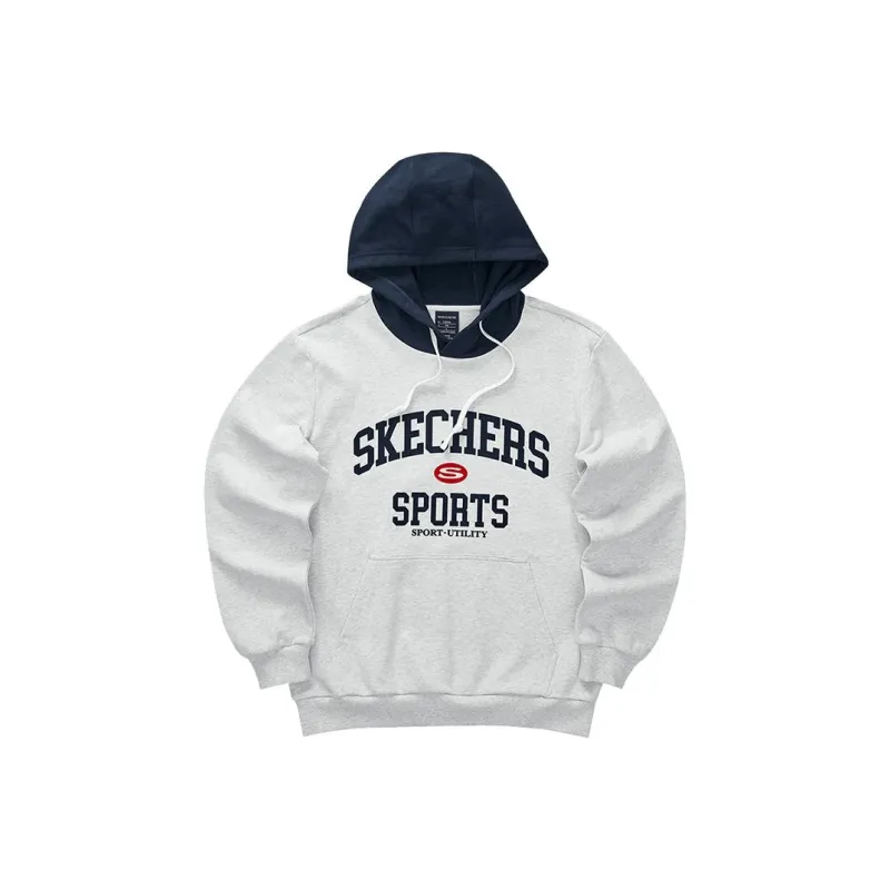 Skechers Colorful Sweatshirts Men Greige-0