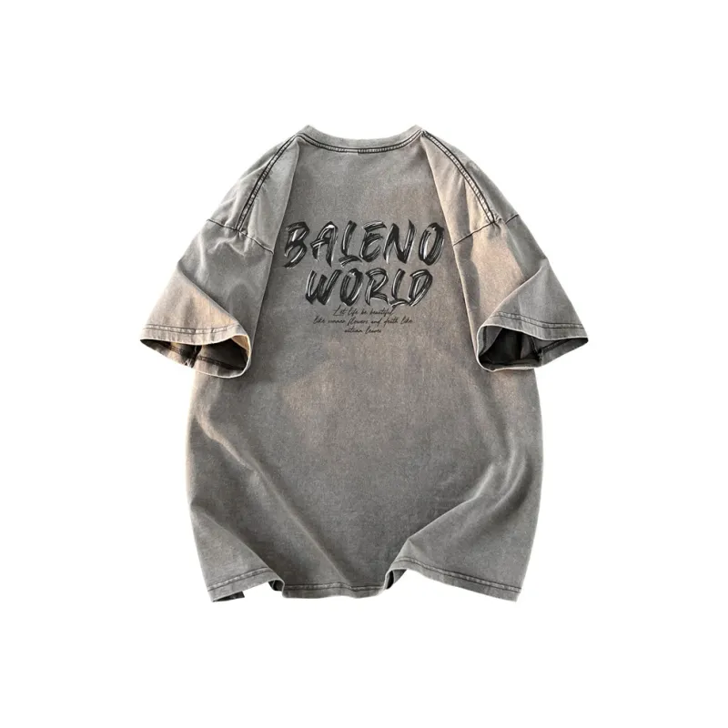 BALENO Short Sleeved T Shirts Unisex-3
