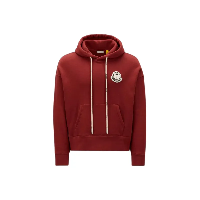 Moncler X Palm Angels Logo Hoodie-0