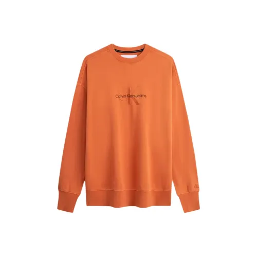 CALVIN KLEIN Sweatshirt Men's Crane Neck Red