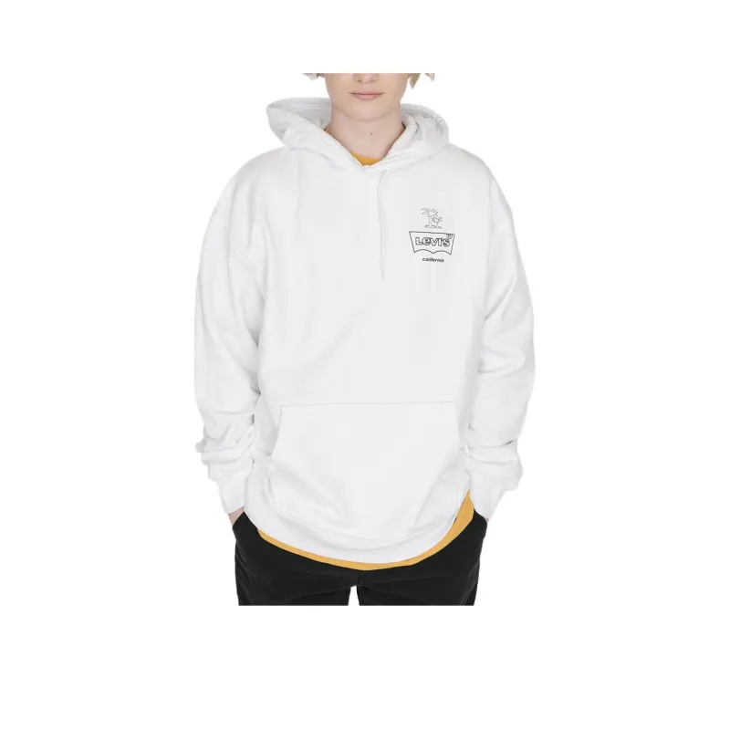 Levis Sweatshirts Men White-0