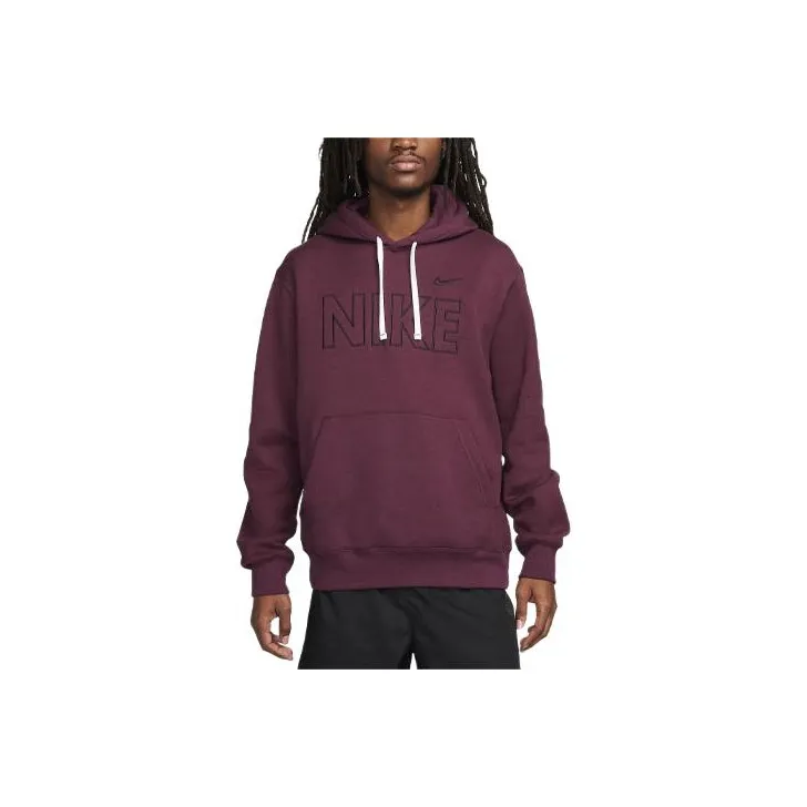 Nike Sportswear Club Fleece Sweatshirt Men's Night Brown Red-0