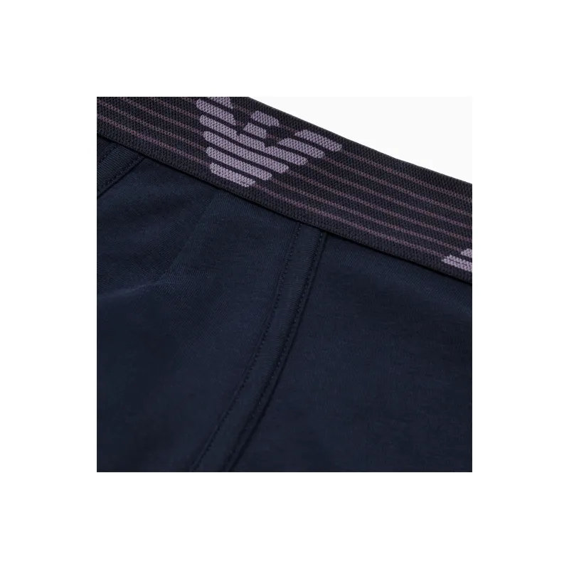 EMPORIO ARMANI Asv Eagle Logoband Organic cotton Boxer Briefs-1