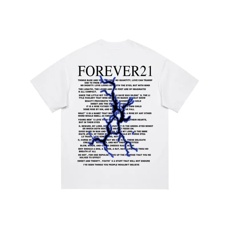 FOREVER 21 T Shirts Unisex-3