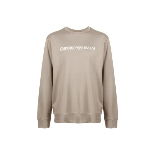 EMPORIO ARMANI Sweatshirt Men's Brown