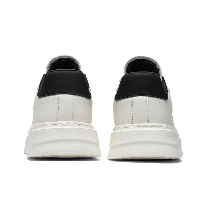 SUPEREDGE Lightweight, Slip Resistant, And Breathable Low Top Skateboard Shoes Men's-4