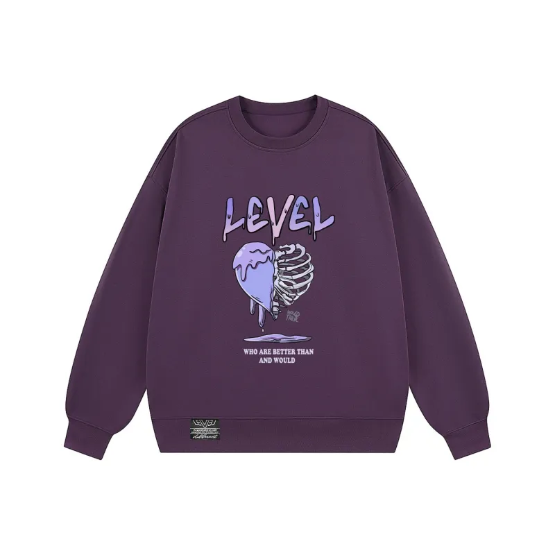 LEVEL RELAX Series Sweatshirt Unisex-4
