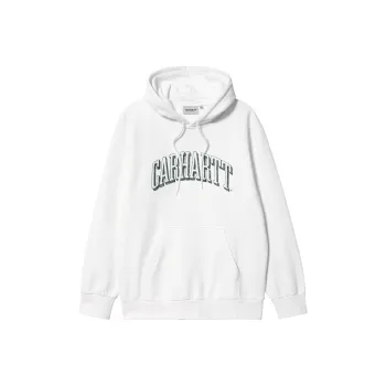 Carhartt WIP Logo Printed Drawstring Hoodie