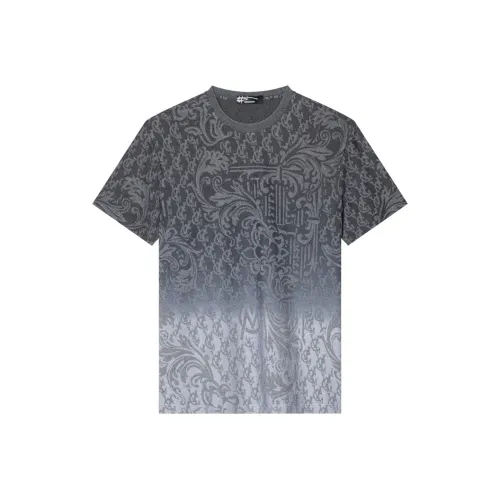 ANDREW MACKENZIE T Shirt Men's Black Gray