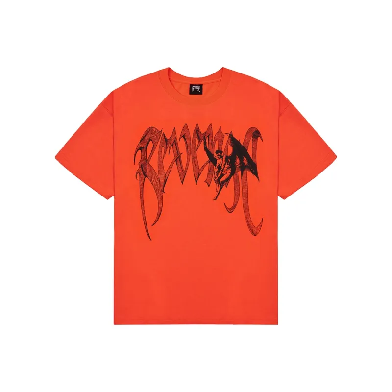 Revenge T Shirts Unisex Orange-0