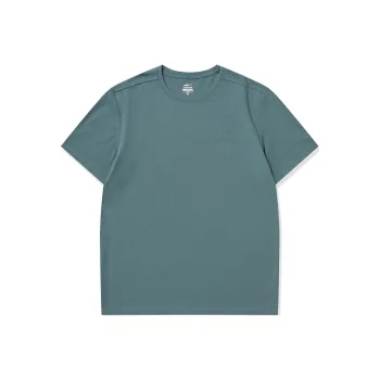 Erke Cooling Sensation Collection Sports Lifestyle Collection T Shirt Men's Stone Yu Blue