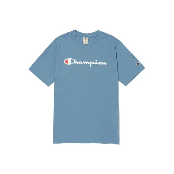 Champion T Shirts Unisex Blue
