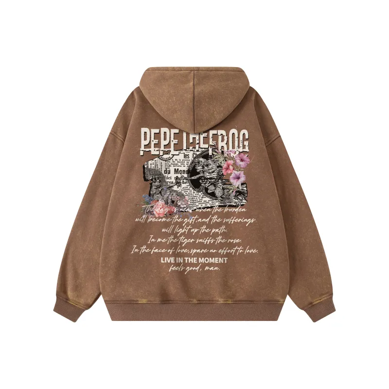 Pepe The Frog Sweatshirt Unisex-11