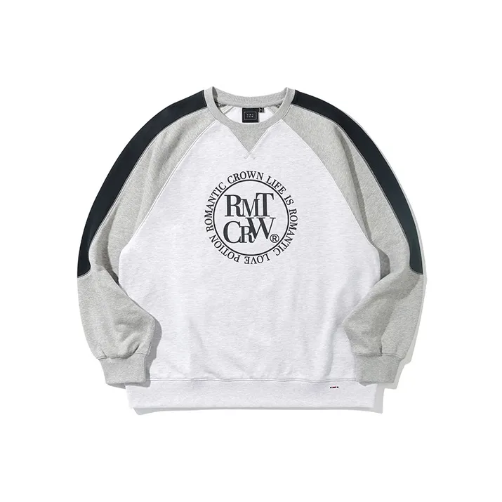 RMTCRW ROMANTIC CROWN Crew Neck Loose Fit Sweatshirt Unisex-4