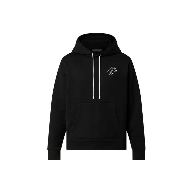 LOUIS VUITTON Signature Hoodie With Embroidery-0