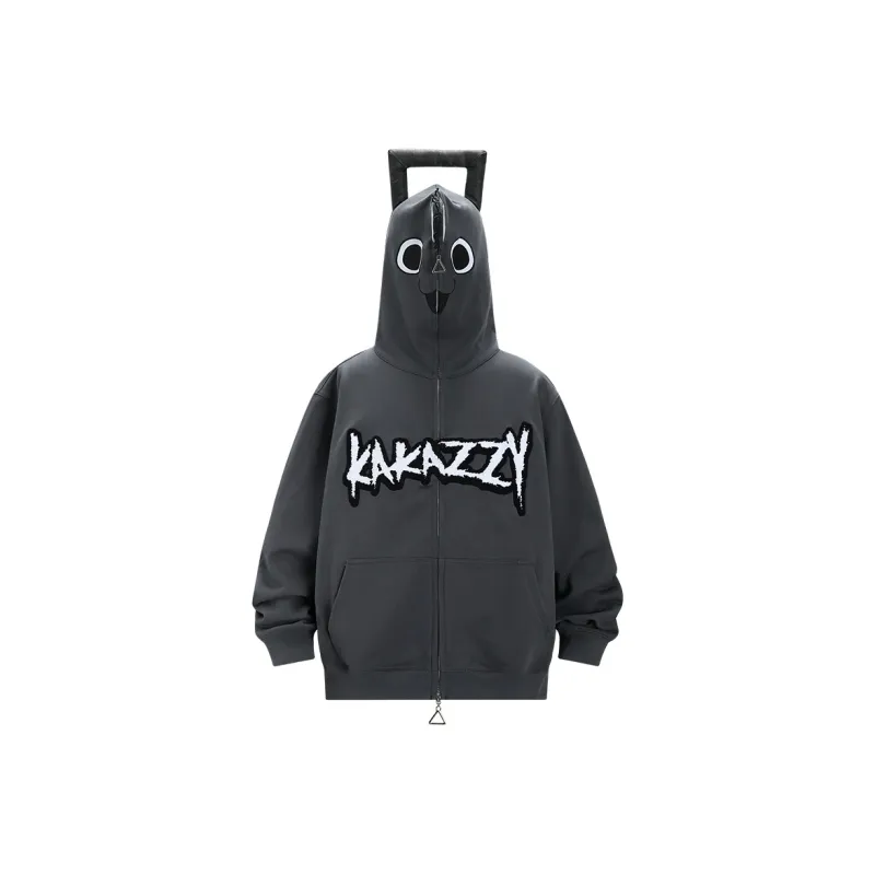 KAKAZZY Sweatshirts Unisex Dark Gray-0